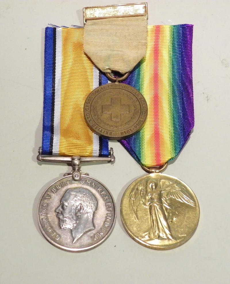 WW1 Medal Pair to Nurse Willis V.A.D.