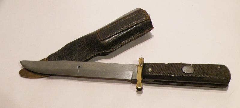Scarce Victorian Officers Folding Knife.
