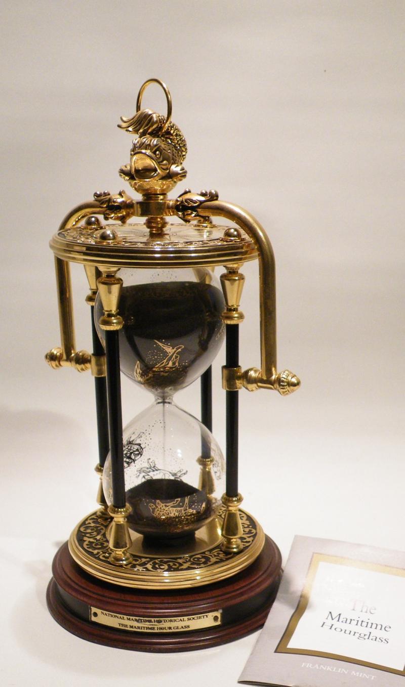 Vintage Franklin Mint – The Discovery Hourglass