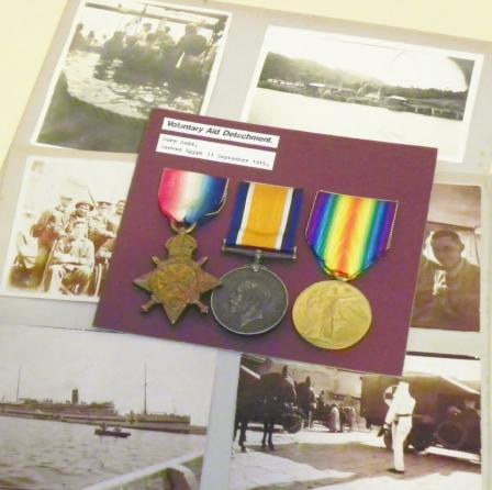 Superb WW1 Trio to Nurse Dodd, Served Egypt.