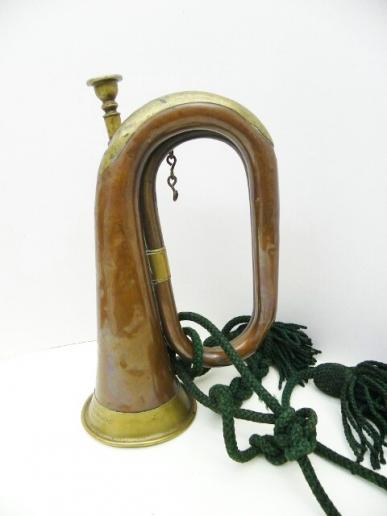 Rare WW1 era Cyclists Battalion Bugle.