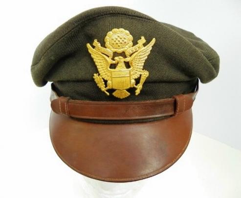 WW2 USAAF Officers Crusher Cap.