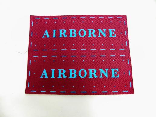 Set Replica WW2 Airborne Cloth Insignia.
