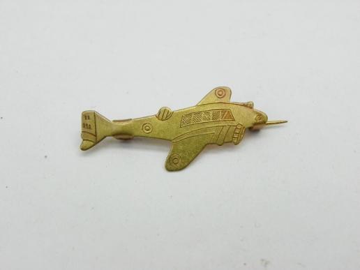 1930’s Aircraft Sweetheart Brooch.