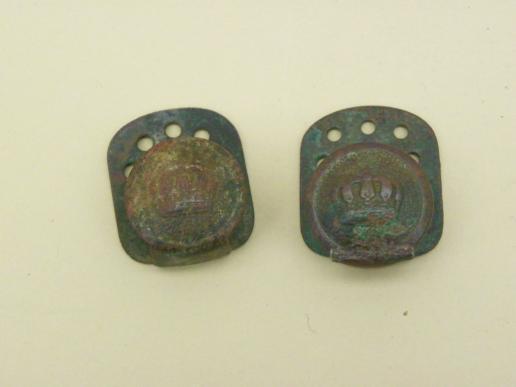 Pair WW1 German Tunic Belt  Hooks.