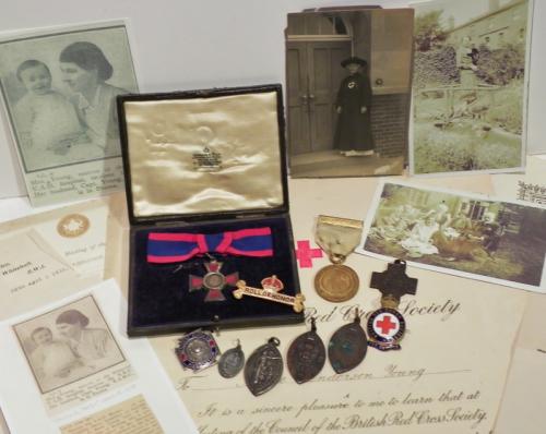 Rare WW1 ARRC & More to Matron & Lady Superintendent BRCS. 
