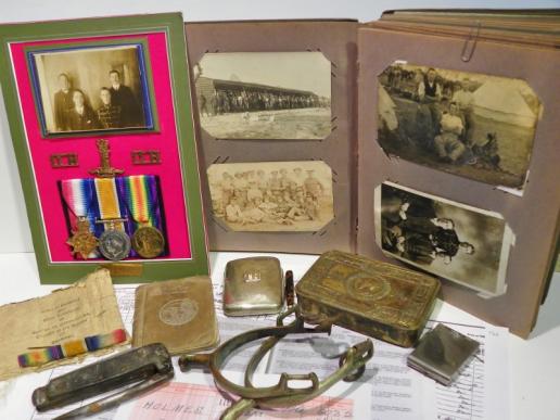 Superb 1914 Star & Bar Trio & More to 11th Hussars - Mons & Charge at Nery.