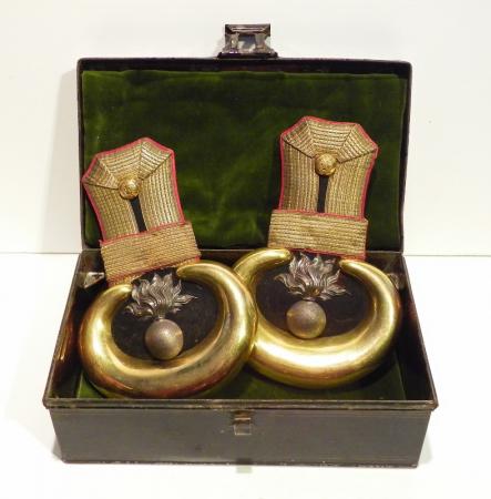 Stunning Pair of Victorian Dress Gold Bullion Shoulder Boards