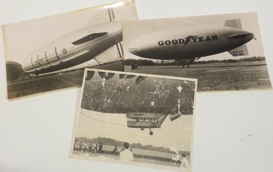 Vintage Postcard Shots of American Airships 1946