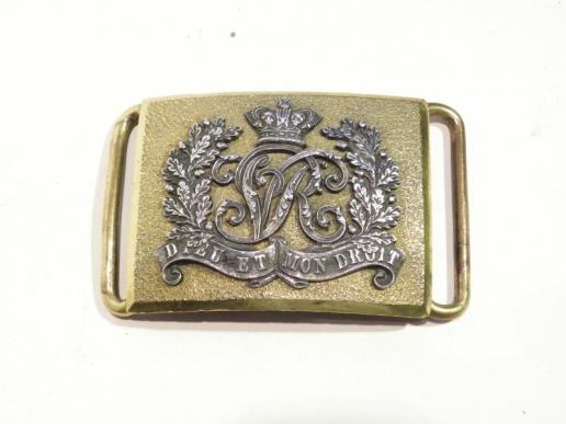 Victorian Infantry Officers Belt Buckle.