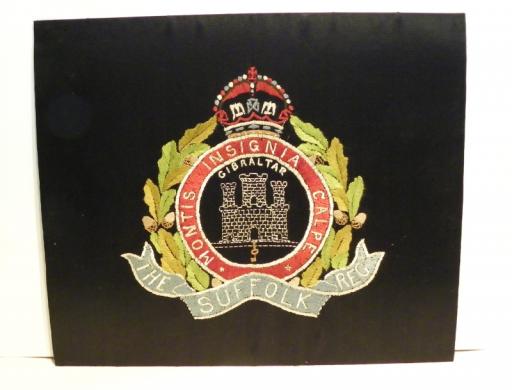 WW2 Era Suffolk Silk Embroidery.