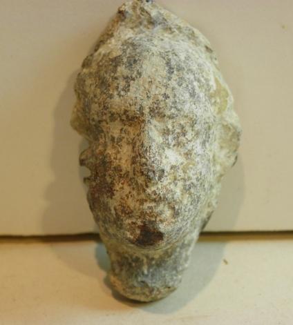 Ancient Roman Steelyard Weight Emperors Face .