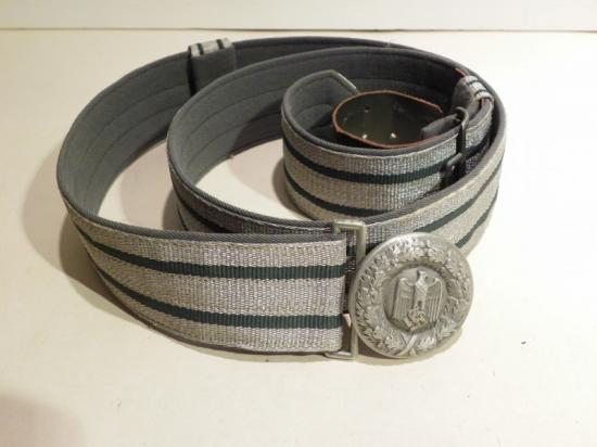 WW2 Luftwaffe Officer’s Belt & Buckle. Near Mint