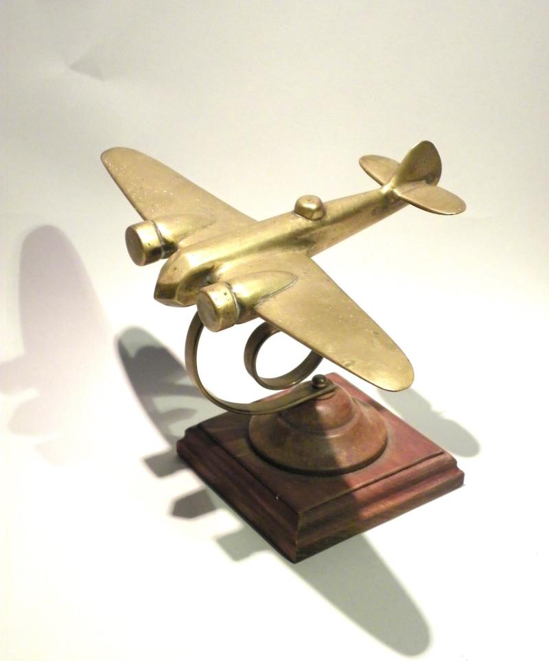 WW2 Cast Brass Model of the Bristol Blenheim.