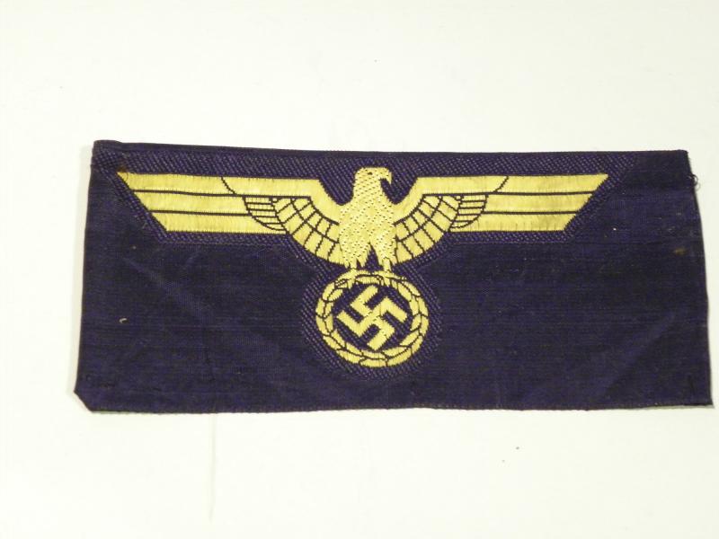 WW2 Era Kriegsmarine Cloth Breast Eagle.