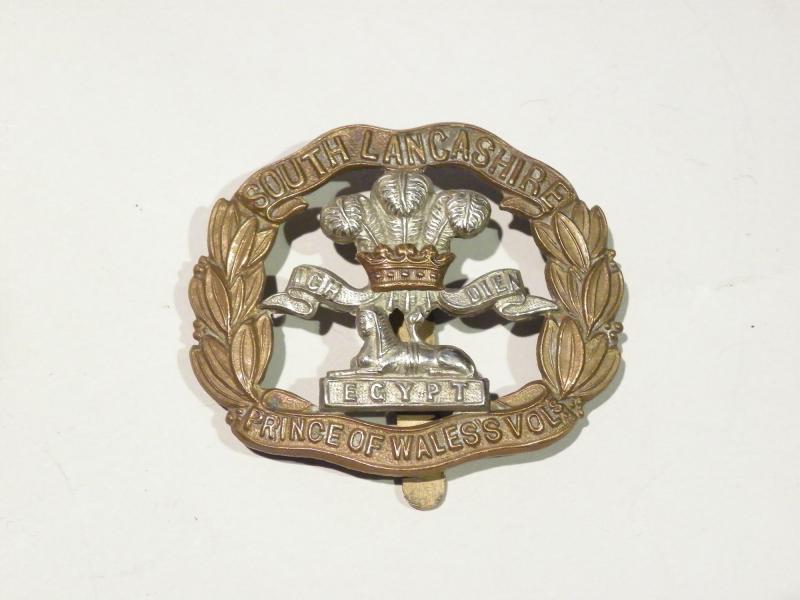 WW1 Era South Lancashire Regiment Cap Badge.