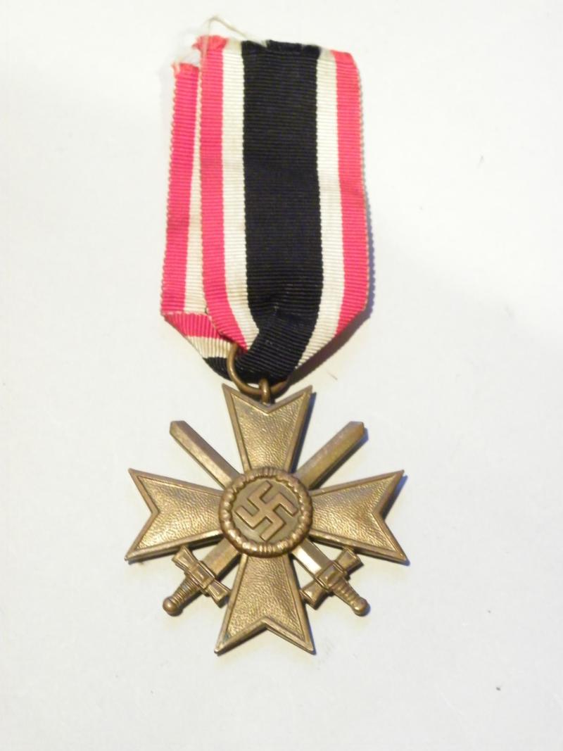 WW2 German Merit Cross with Swords Good Maker.