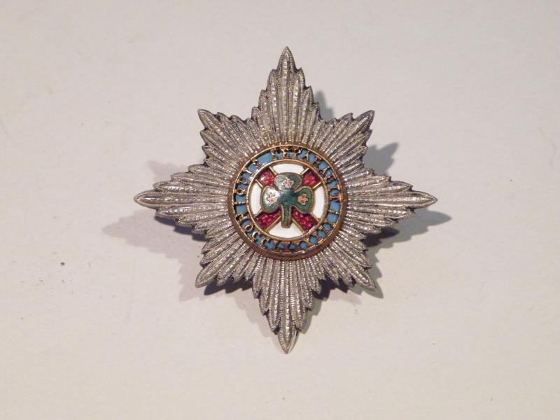 Superb Irish Guards Officers Badge.