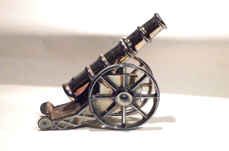 1950’s Cast Iron Cannon Poker Stand.