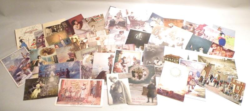 Good Selection of WW1 Era Austro Hungarian Postcards