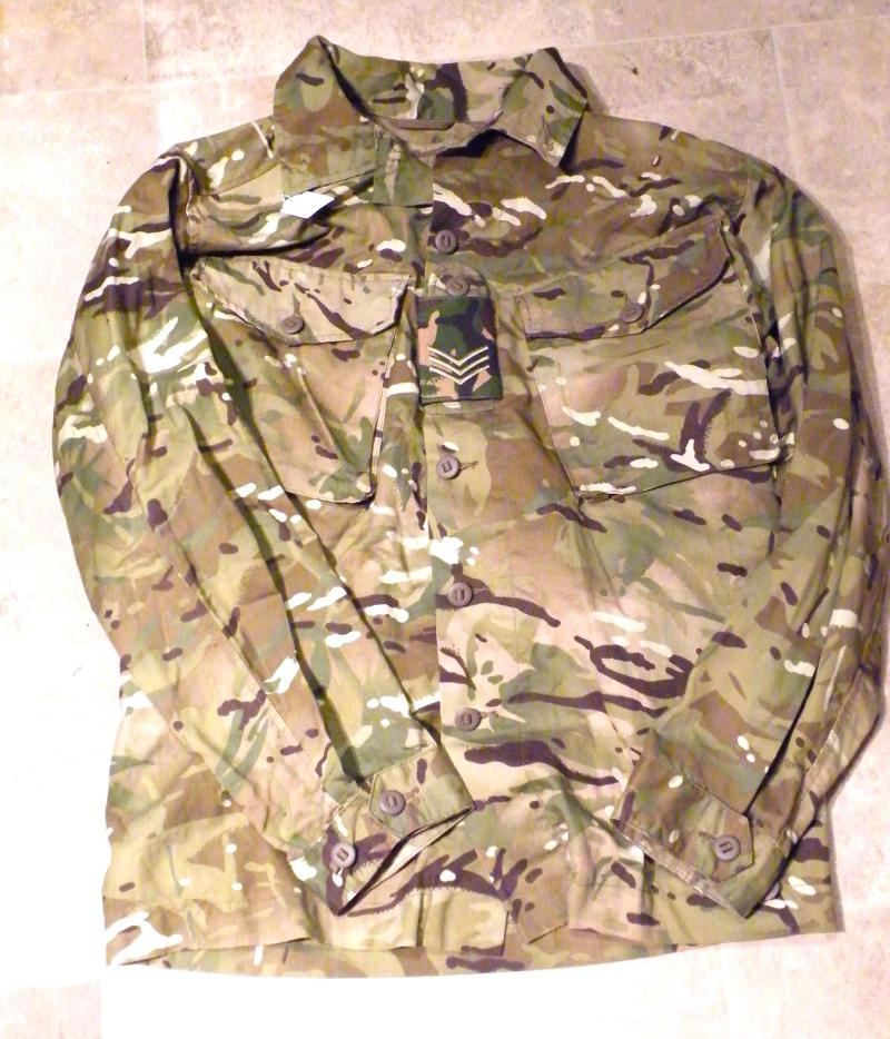 Vintage Army Combat Jacket Multi Terrain Pattern Size 104