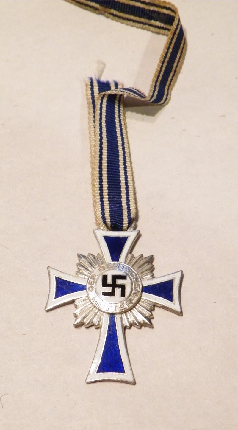German Mothers Cross Silver Class.