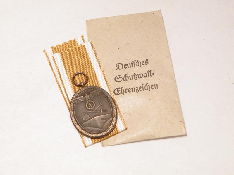 WW2 Era West Wall Medal,