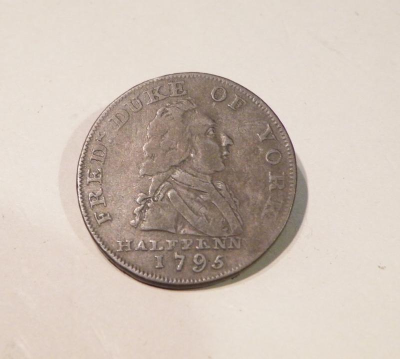 1795 Dublin & London Trade Token.