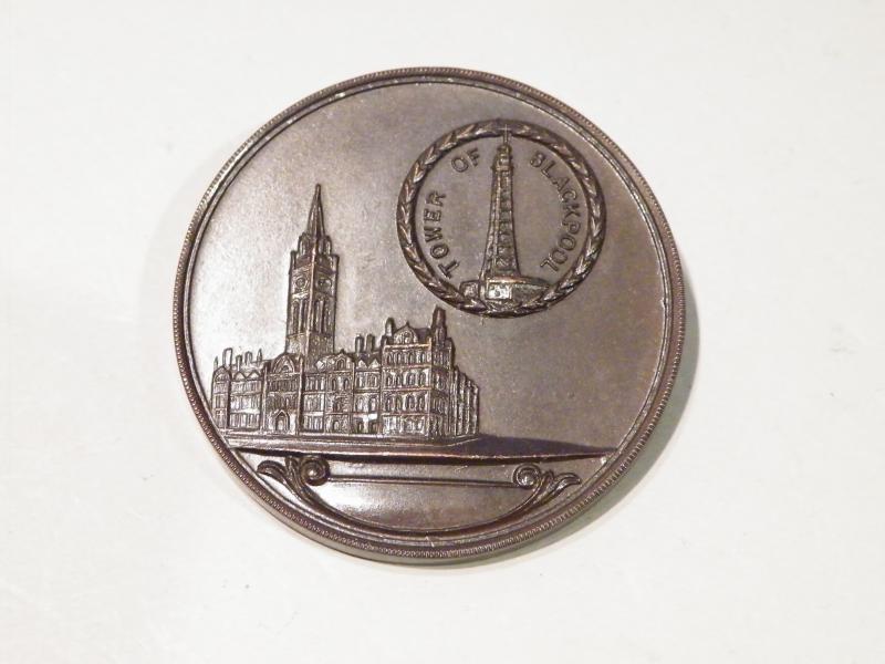 Vintage Manchester to Blackpool Relay Race medallion.