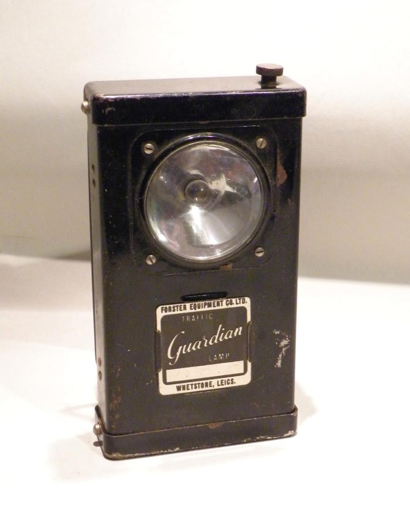 Early 20thC Forster Equipment Traffic Guardian Lamp