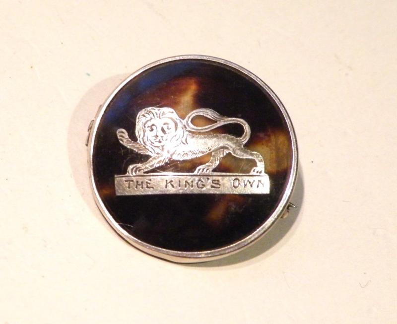 WW1 Era Silver Sweetheart Brooch – The King’s Own