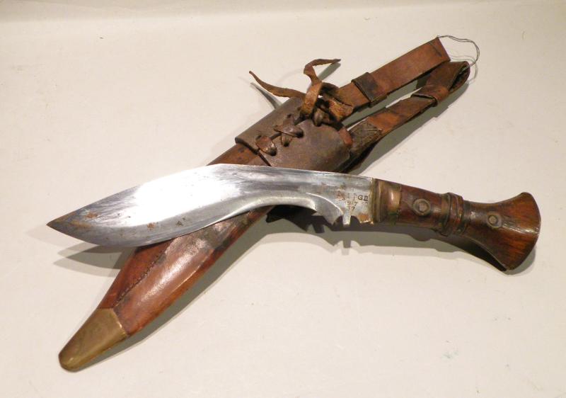 Unusual Small WW1 Military Kukri.