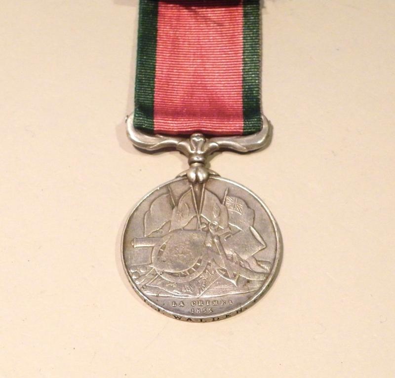 Turkish Crimea War Medal Named to Walden 49th Foot.