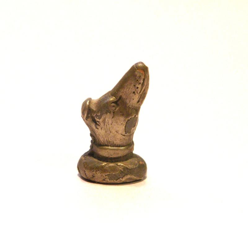 Antique Decorative Dogs Head Seal