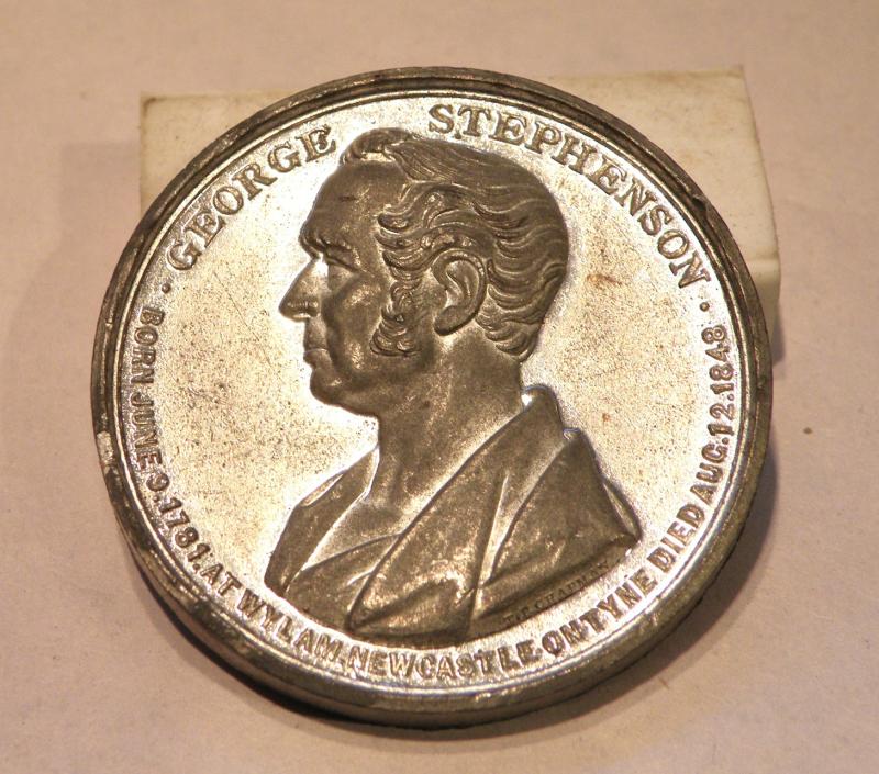George Stevensons Centenary Medallion.