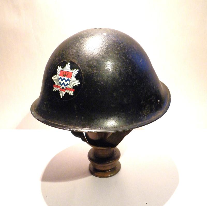 British Mk III Helmet. London Fire Brigade.