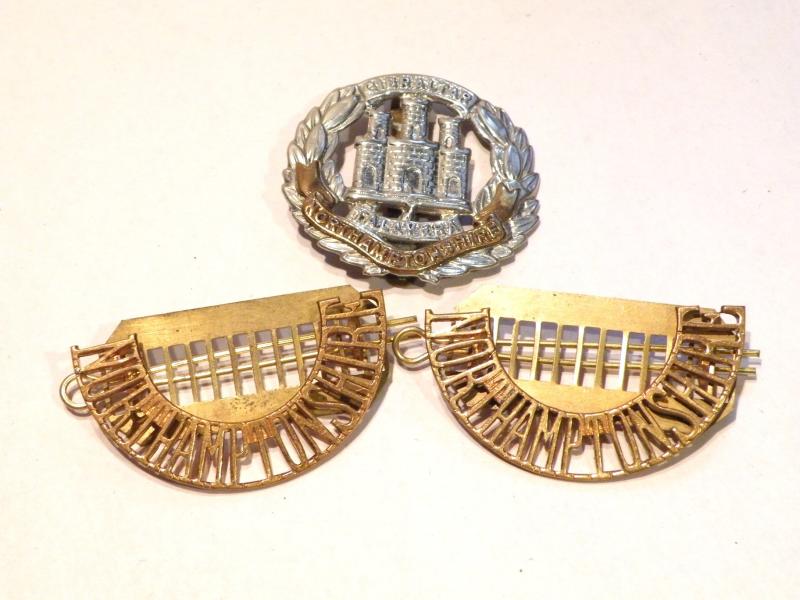 Northamptonshire Regiment Badge Set.