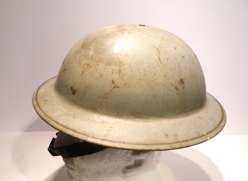 Unusual WW2 Brodie Helmet Other Allied Issue.