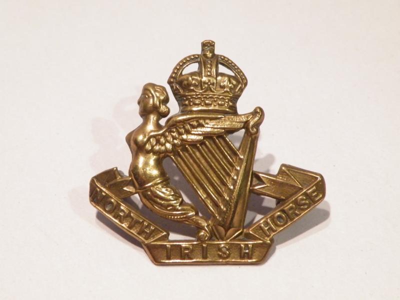 North Irish Horse Cap Badge.