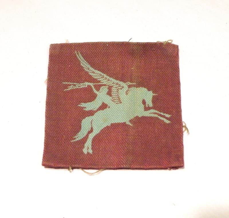 Single WW2 Airborne Pegasus Cloth Badge.