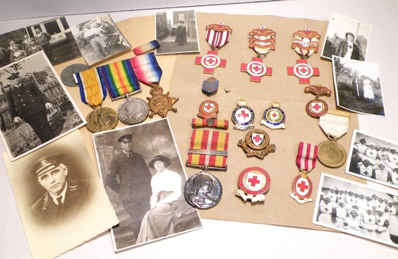 WW1 – WW2 Group to Husband & Wife. From Gloucester.