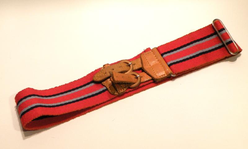 Vintage Combined Cadet Force Stable Belt