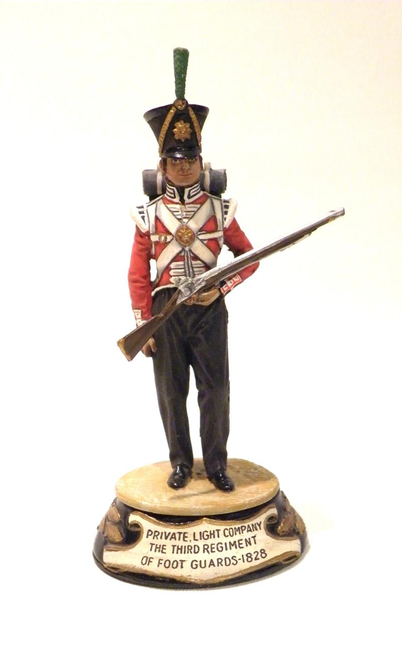 Vintage Chas. C. Stadden Hand Painted Pewter Figure – Foot Guard