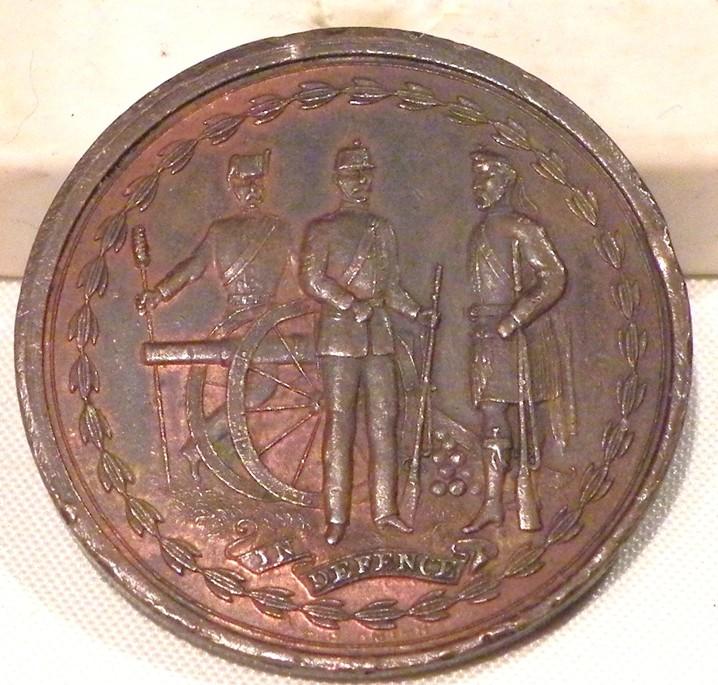 Victorian Scottish Volunteers Review Medal