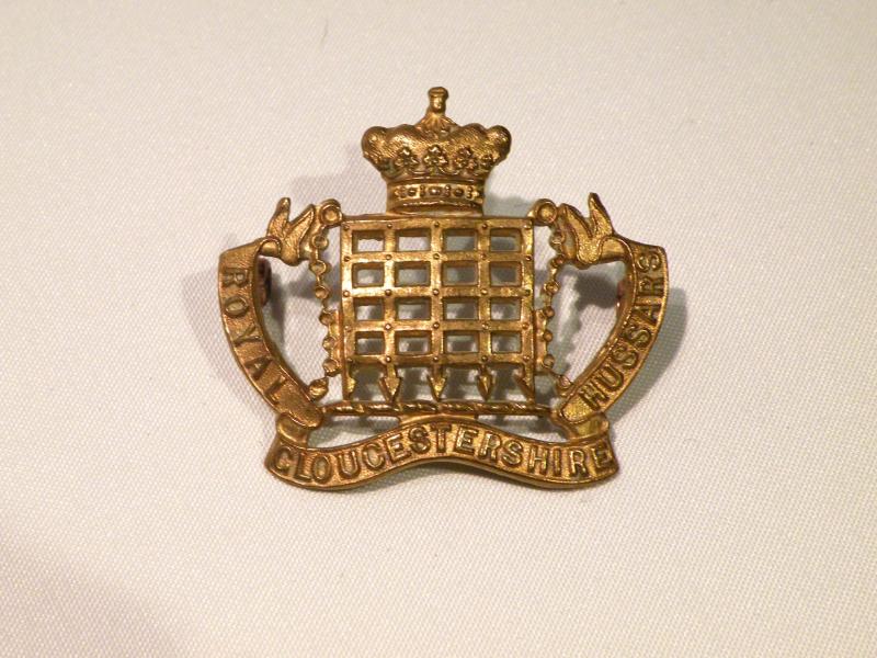 WW1 Royal Gloucestershire Hussars Cap Badge