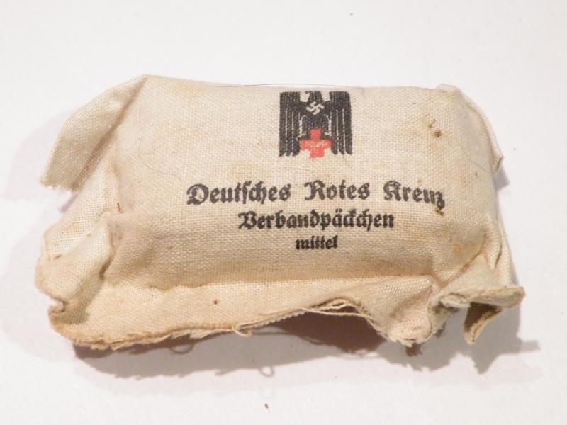 WW2 Era German Red Cross Bandage Pack – D.R.K. Babelsberg
