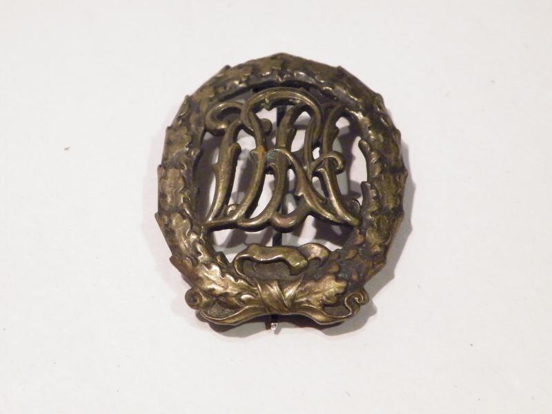 1930’s DRL Sports Badge – Bronze.