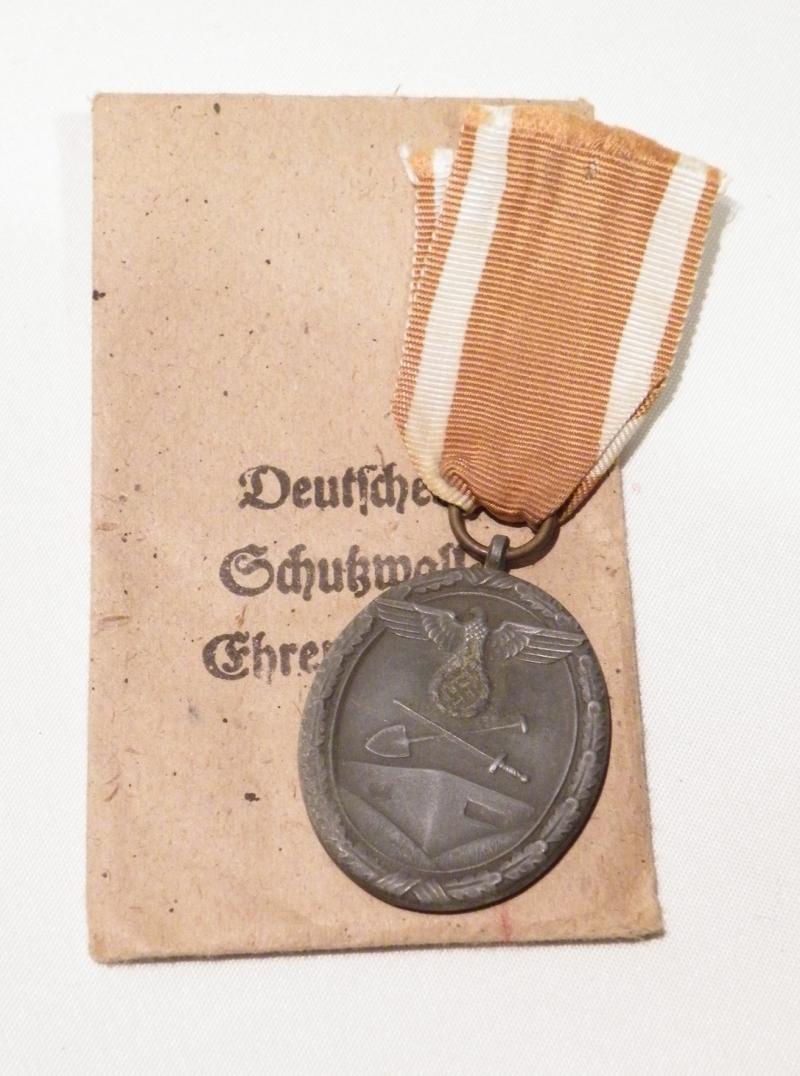 WW2 West Wall Medal.