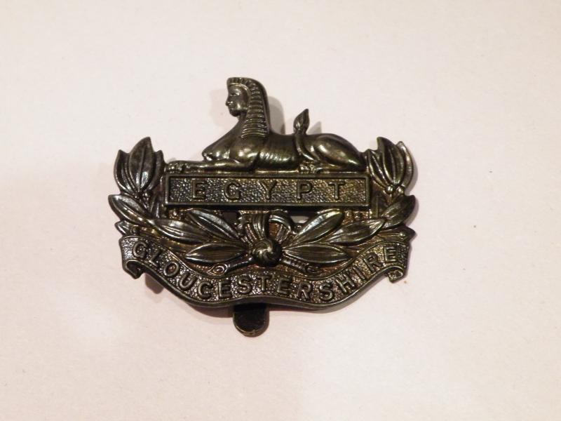 WW2 Gloucestershire Regiment Officers Badge.