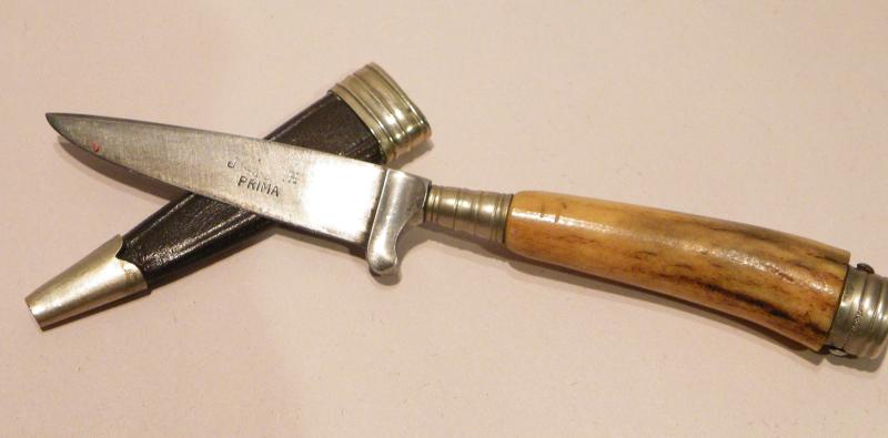 Antique German Miniature Hunting Dagger by J H Prima.